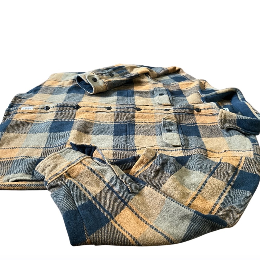 Frank. by Frank and Oak Flannel Shacket - Picture 6 of 11
